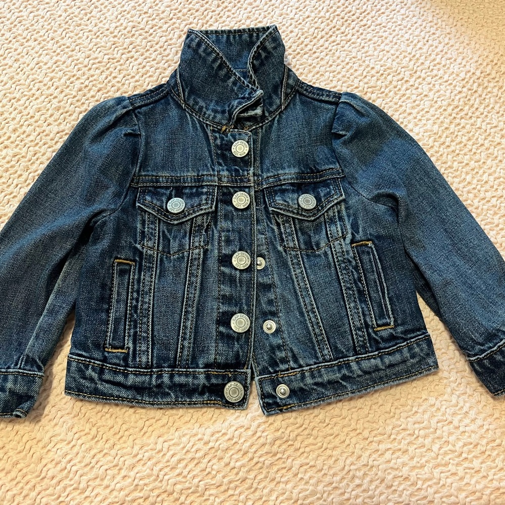 Baby Gap Disney Minnie Mouse jean jacket